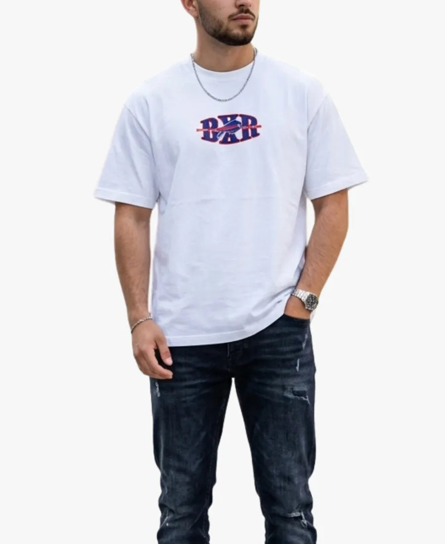 BornxRaisedBuffaloBillsBlockLetterT-Shirt
