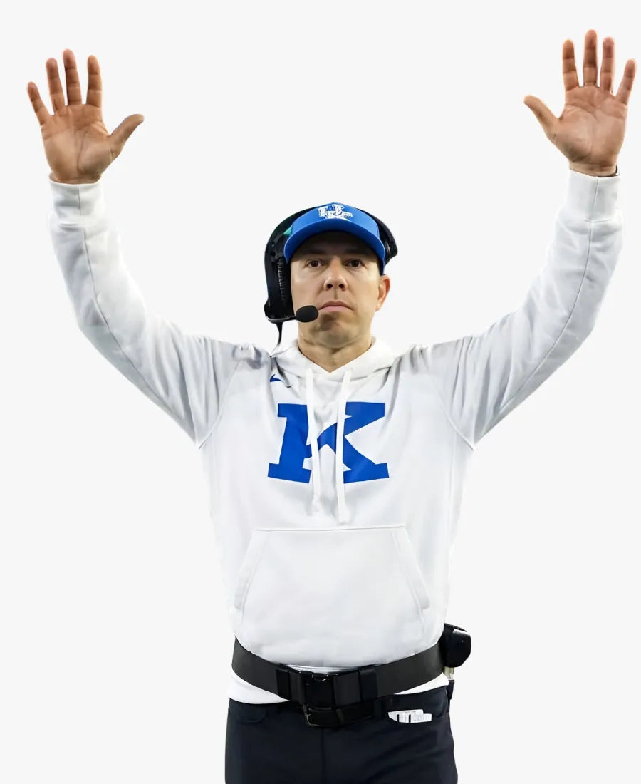 UnisexNikeHeadCoachWillSteinKentuckyWildcats2026PowerKClubWhiteHoodie